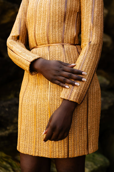 Rest, Ritual, and Reinvention: The Story Behind the Ute Structured Raffia Dress