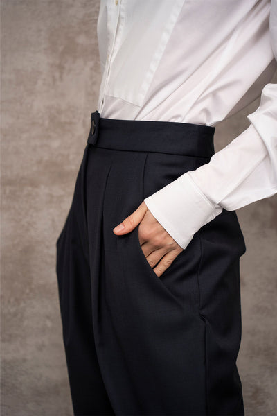 Okpa High Waist Tailored Trouser
