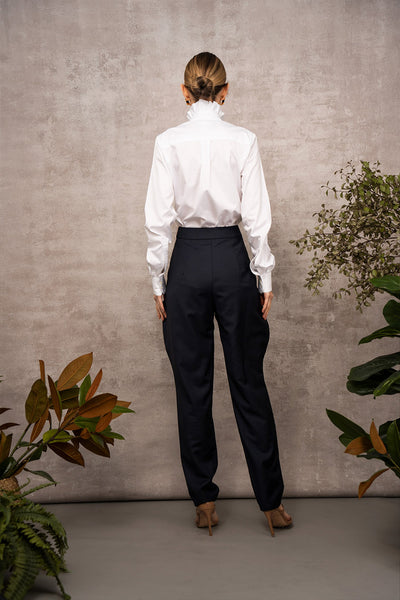 Okpa High Waist Tailored Trouser