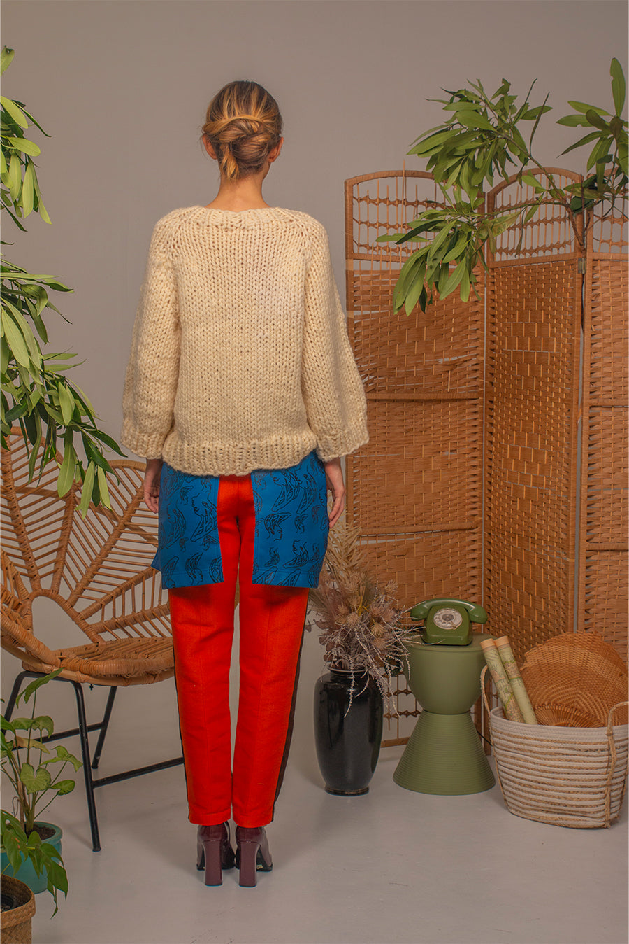 Ugba Chunky Cable Knit Jumper
